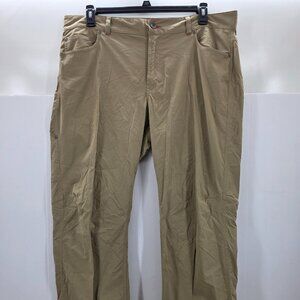 LL Bean Cargo Pants Riverton Men’s Utility  Hiking Outdoors Beige Trail 38 x 32